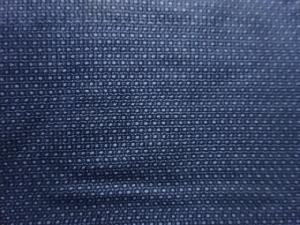 アンティーク　亀甲絣柄織出し本場泥大島紬男物着物アンサンブル